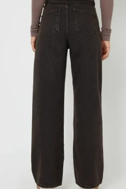 Wide Leg Denim Jeans