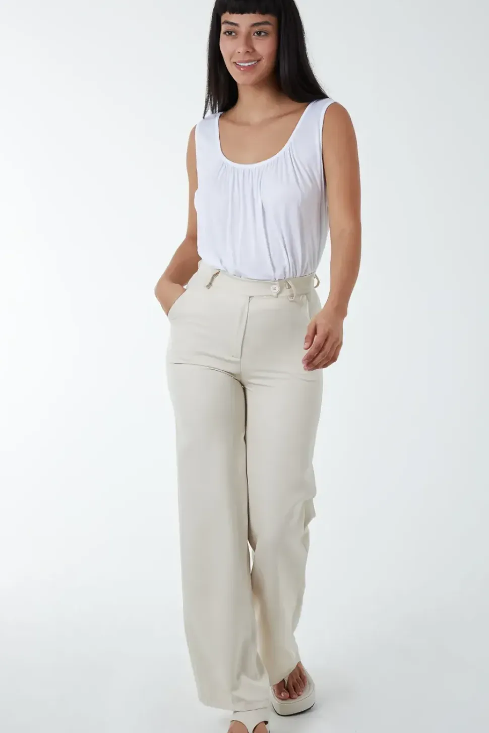 Wide Leg Formal Trouser