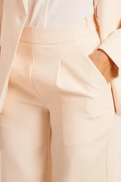 Wide Leg Suit Trousers