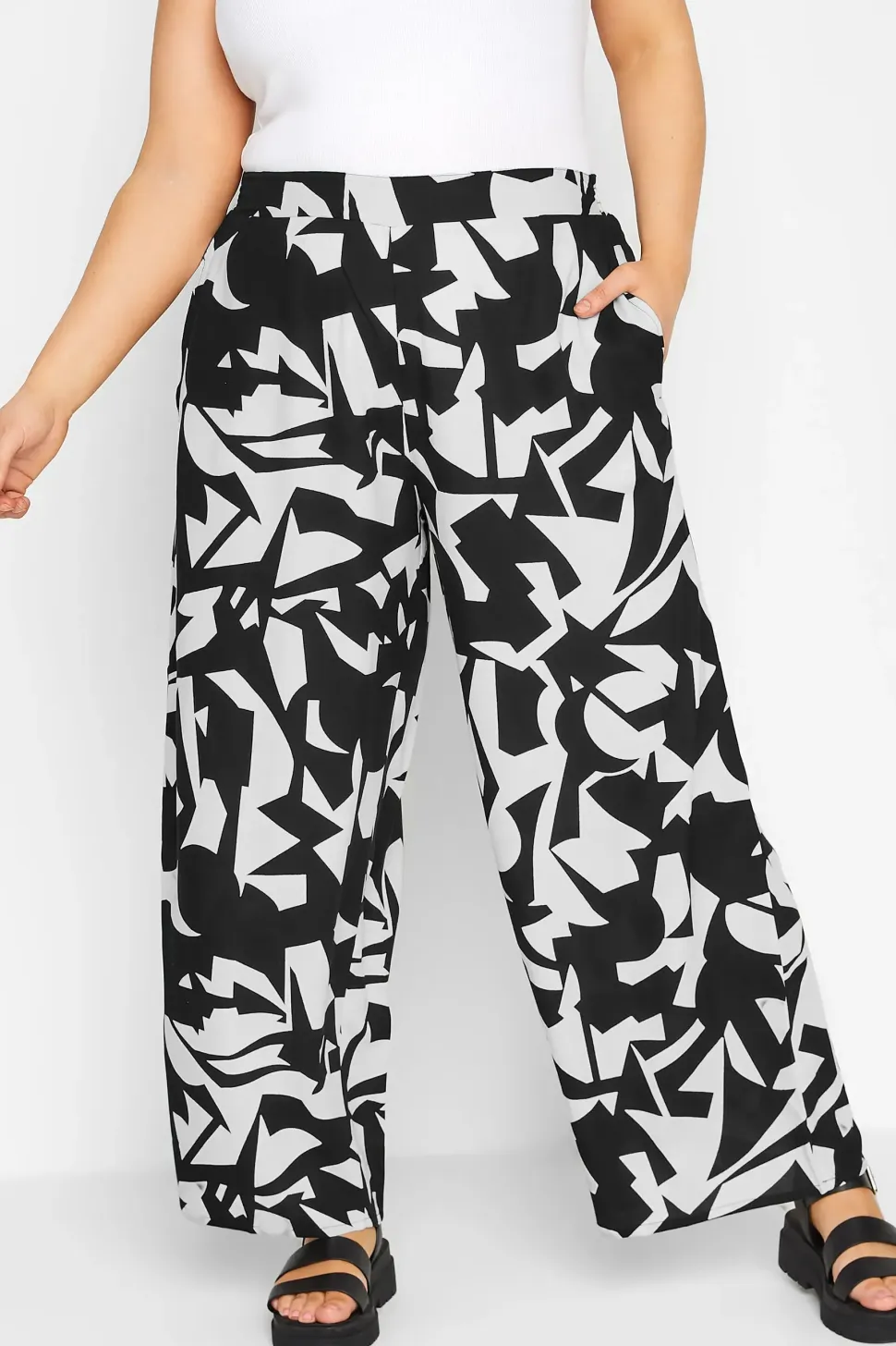 Wide Leg Trousers