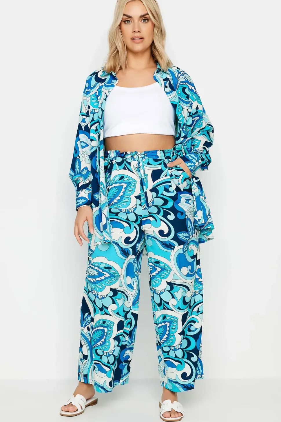 Wide Leg Trousers