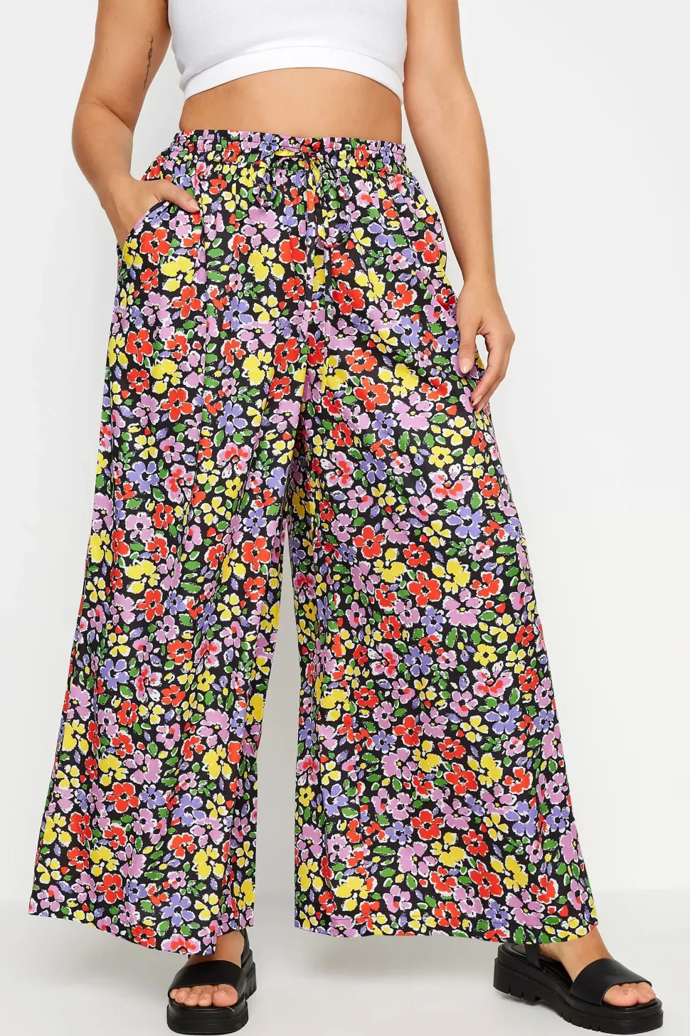 Wide Leg Trousers