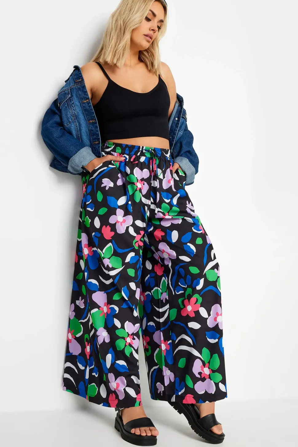 Wide Leg Trousers