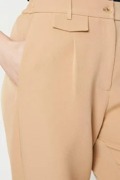 Wide Leg Zip Pocket Detail Trouser