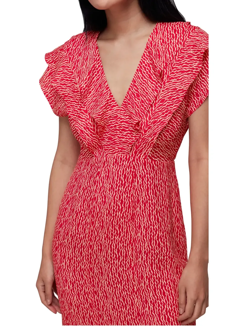 Wiggly Lines Adeline Dress-Printed