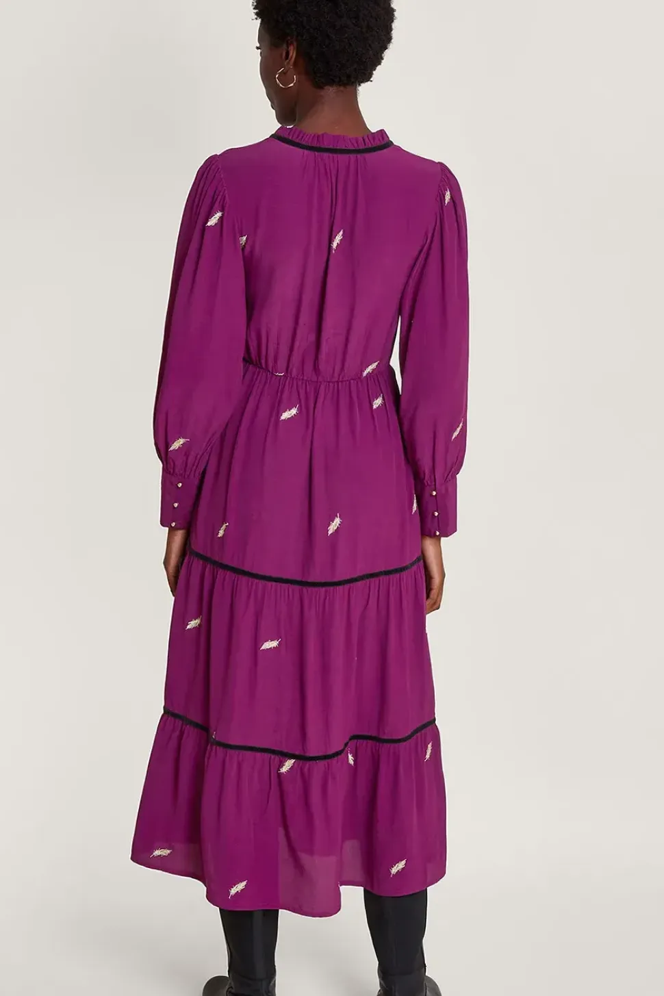 Willa Embroidered Shirt Dress