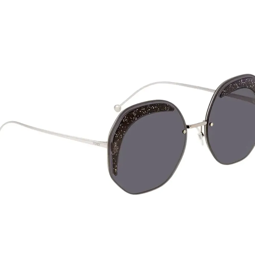 Womens Silver Sunglasses FF 0358/S KB7