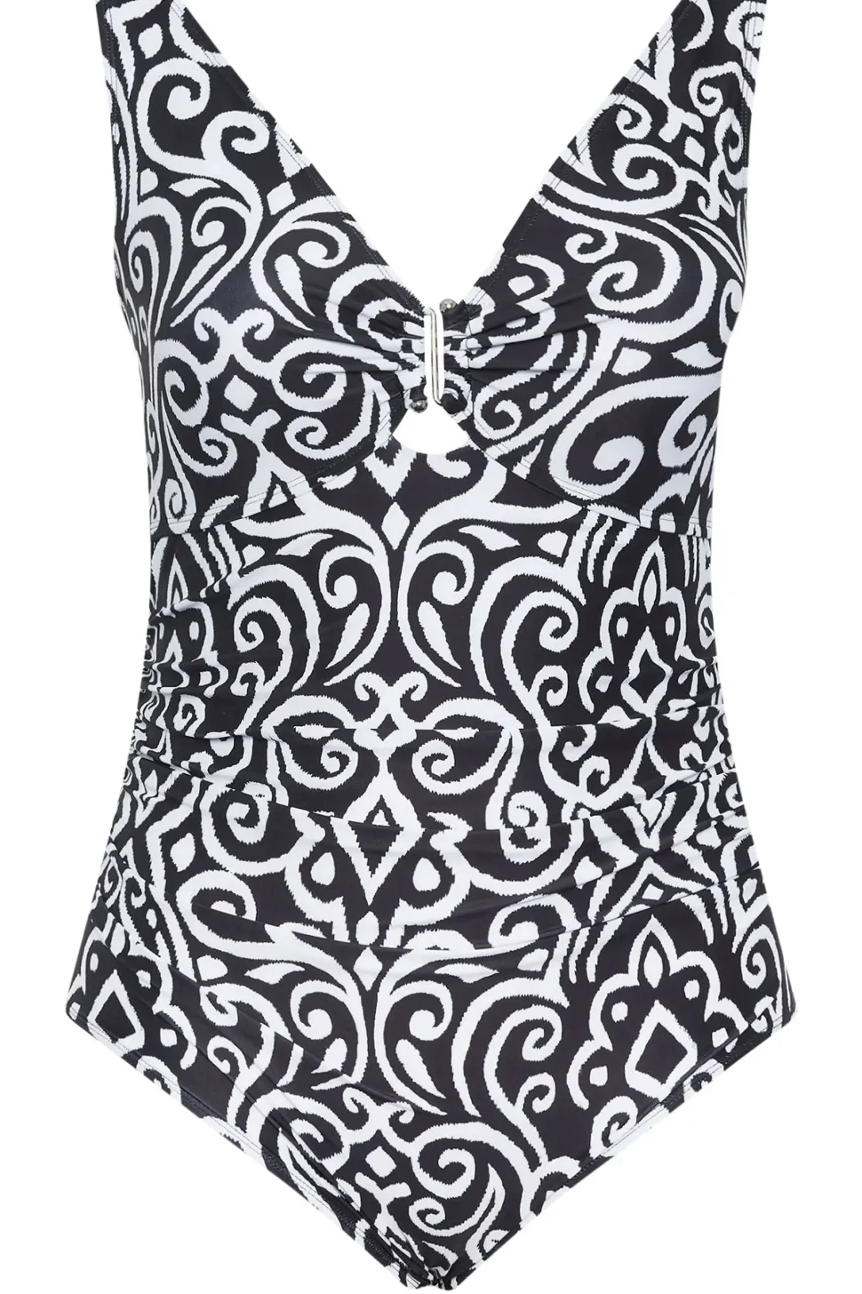 Woodblock Print Swimsuit