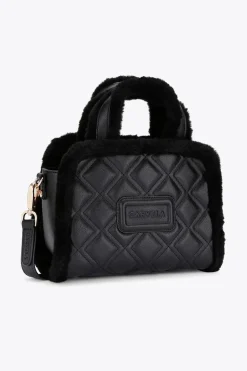 Woven Fringe Detail Clutch Bag With Attachable Strap