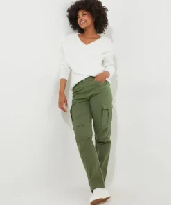 Woven Multipocket Cargo Pants