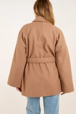 Wrap Belted Jacket