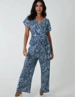 Wrap Front Jumpsuit