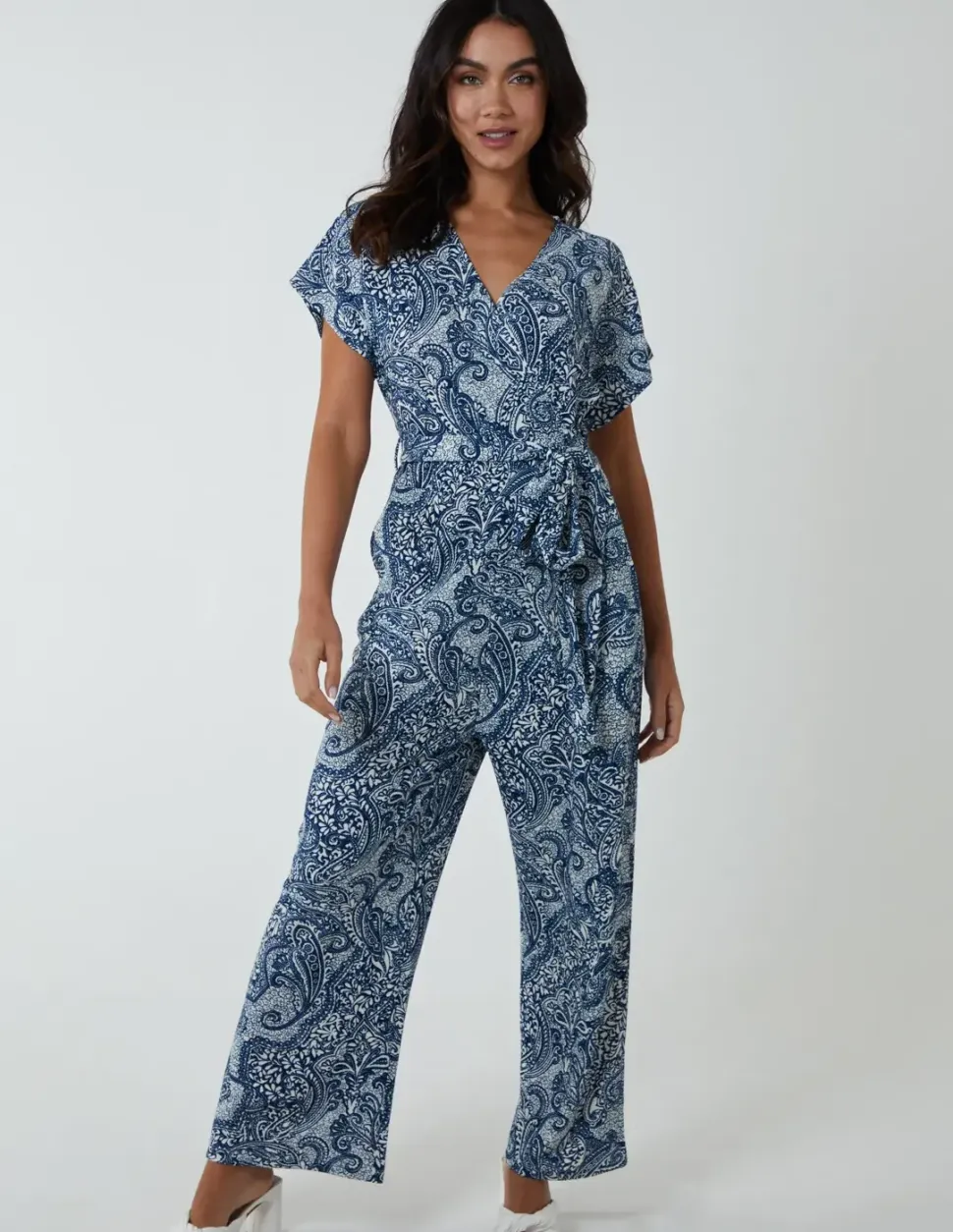 Wrap Front Jumpsuit