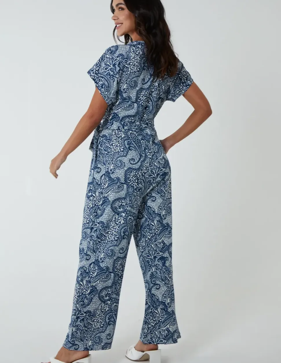 Wrap Front Jumpsuit