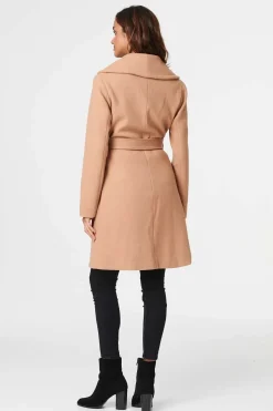Wrap Front Tie Waist Coat