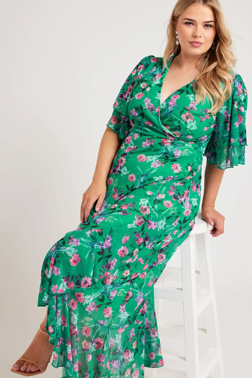 Wrap Maxi Dress