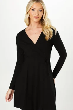 Wrap Mini Dress