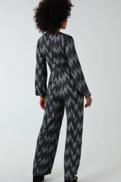 Wrap Tie Jumpsuit