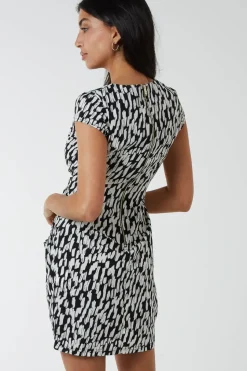 Wrap Tulip Hem Dress