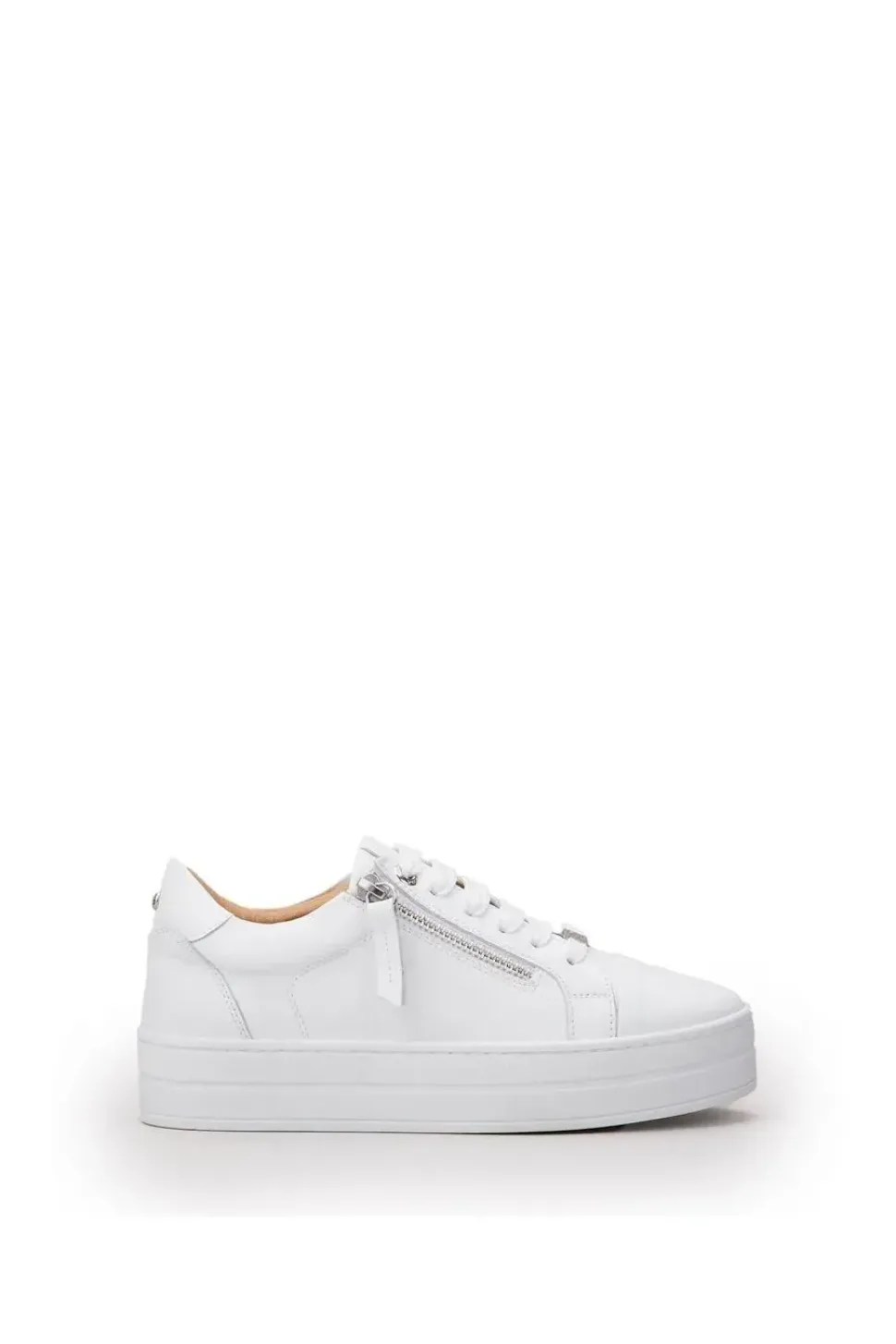 'Abbiy' Leather Casual Trainers
