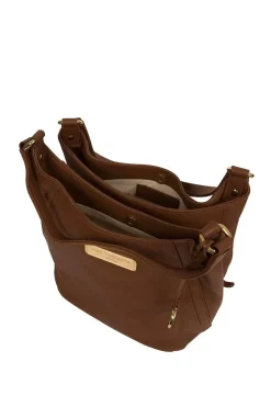 'Abigail' Leather Shoulder Bag