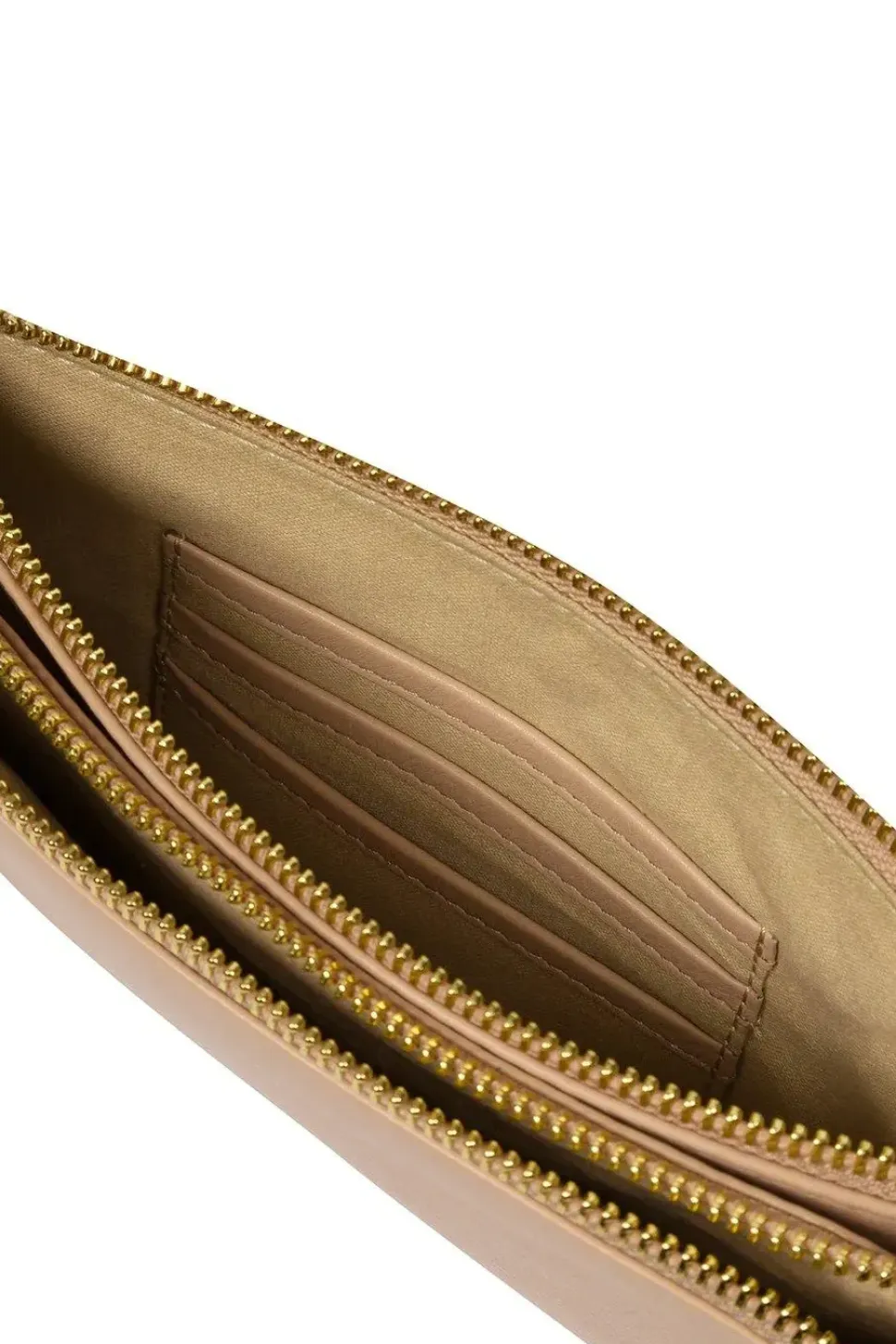 'Addison' Nappa Leather Clutch Bag
