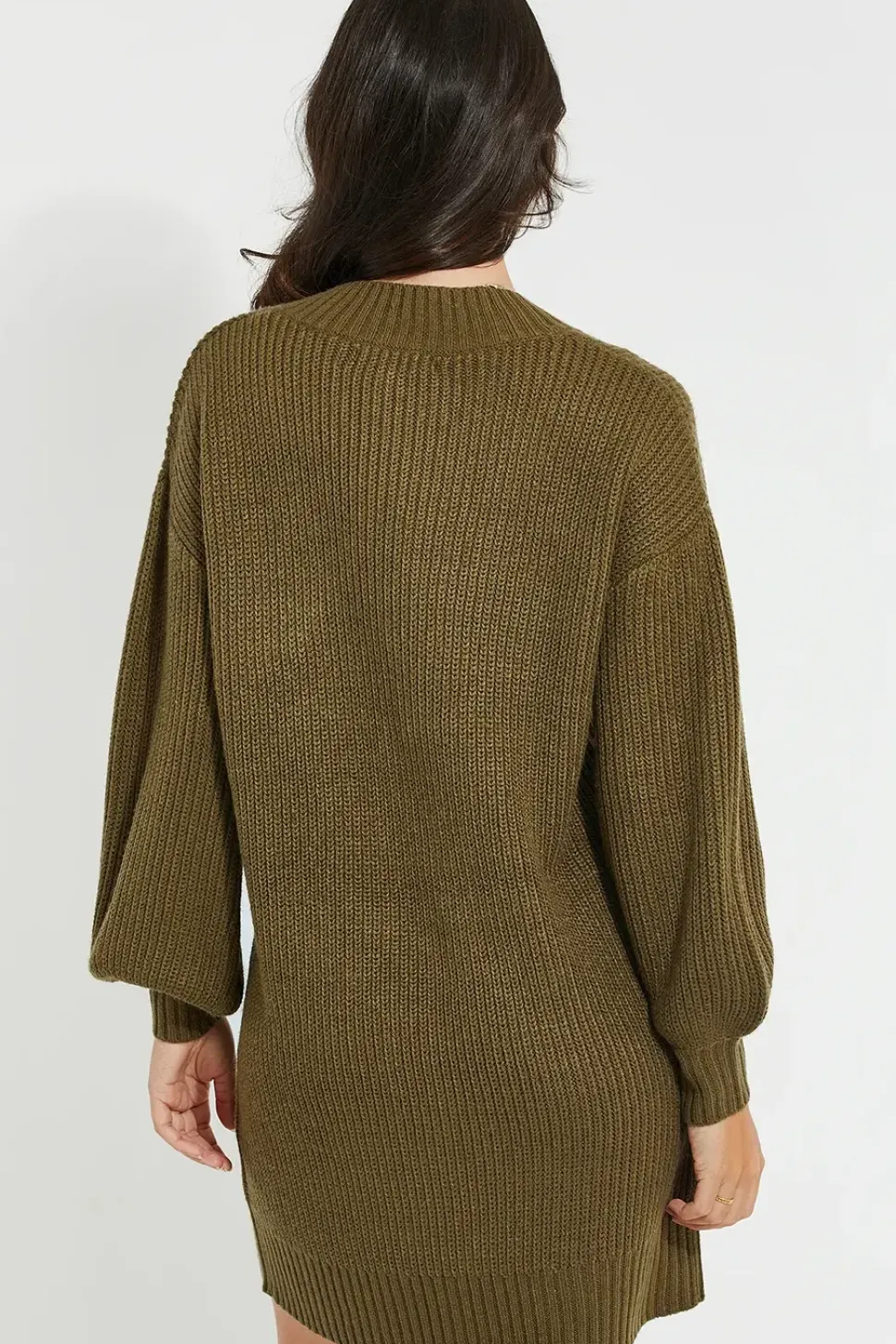 'Adeline' V Neck Knit Dress
