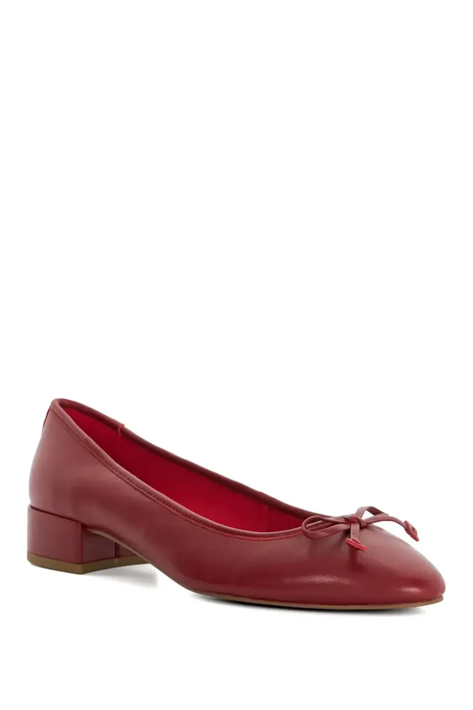 'Admirably' Leather Court Shoes