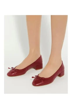 'Admirably' Leather Court Shoes