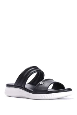 'Afeya' Two Strap Sandal with a Cushioned Sole