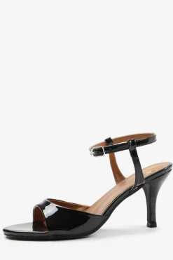 'Alabama' Mid Heel With Ankle Strap