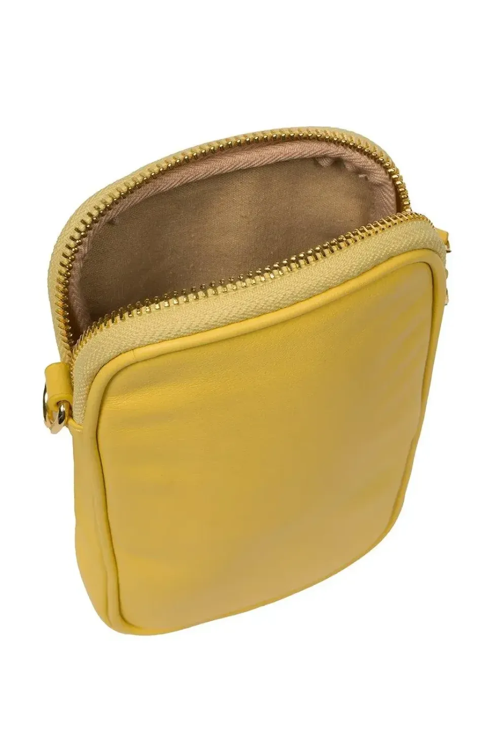'Alaina' Nappa Leather Cross Body Phone Bag