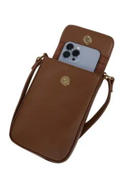 'Alexis' Leather Cross Body Phone Bag
