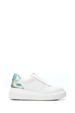 'Althea' Leather Trainers