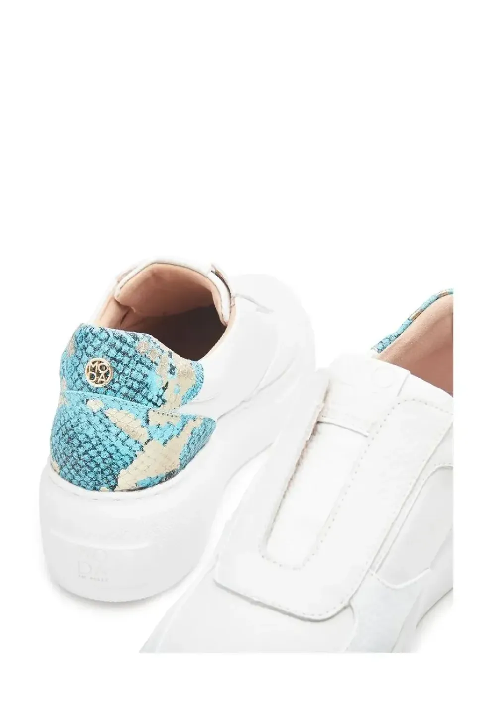 'Althea' Leather Trainers