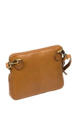 'Angel' Leather Cross Body Clutch Bag