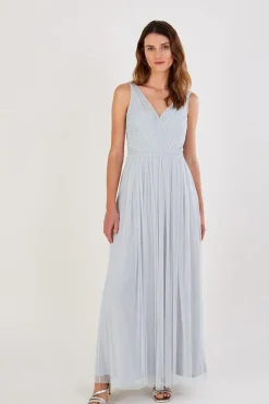 'Anne' Mesh Maxi Dress