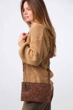 'Anya' Nappa Leather Cross Body Evening Bag