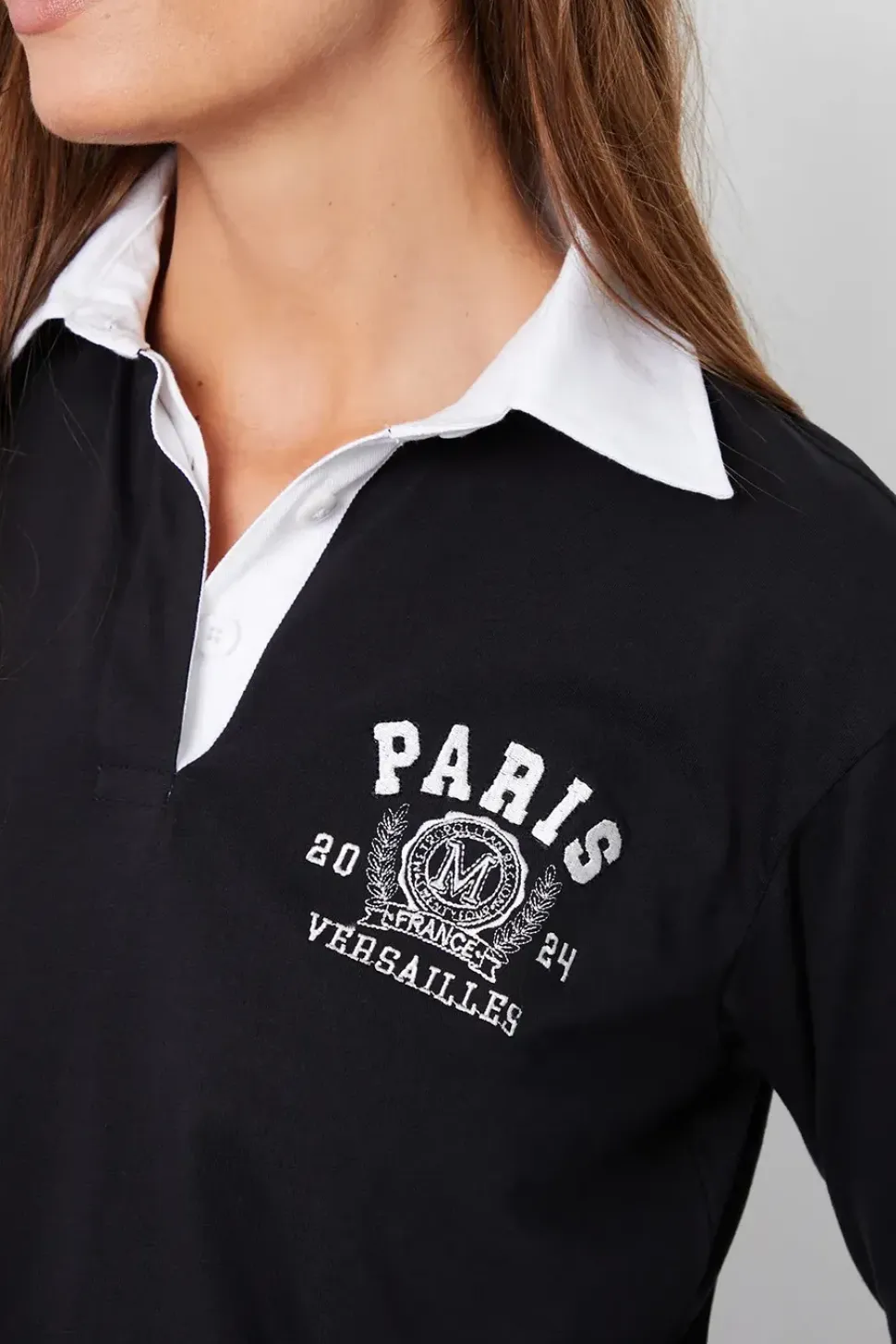 'Apollo' Paris Embroidery Rugby Shirt