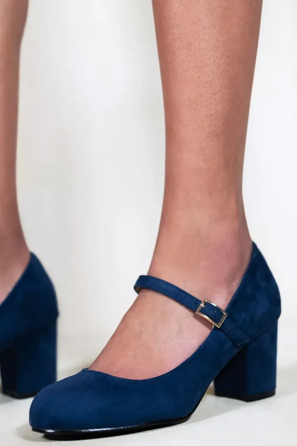 'Araceli' Extra Wide Fit Block Heel Mary Jane Pumps