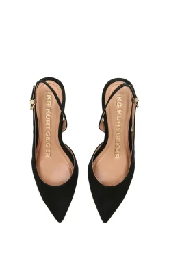 'Aria Low' Suedette Sandals