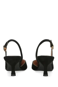 'Aria Low' Suedette Sandals