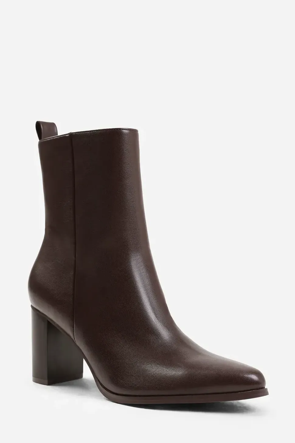'Artic' Wide Fit Block Heel Ankle Boot