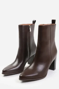 'Artic' Wide Fit Block Heel Ankle Boot