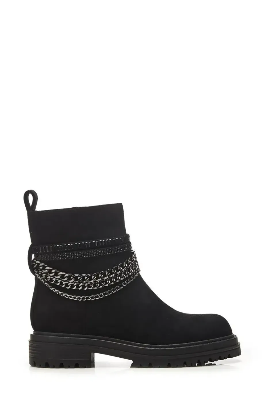 'Astella' Alcantara Ankle Boots