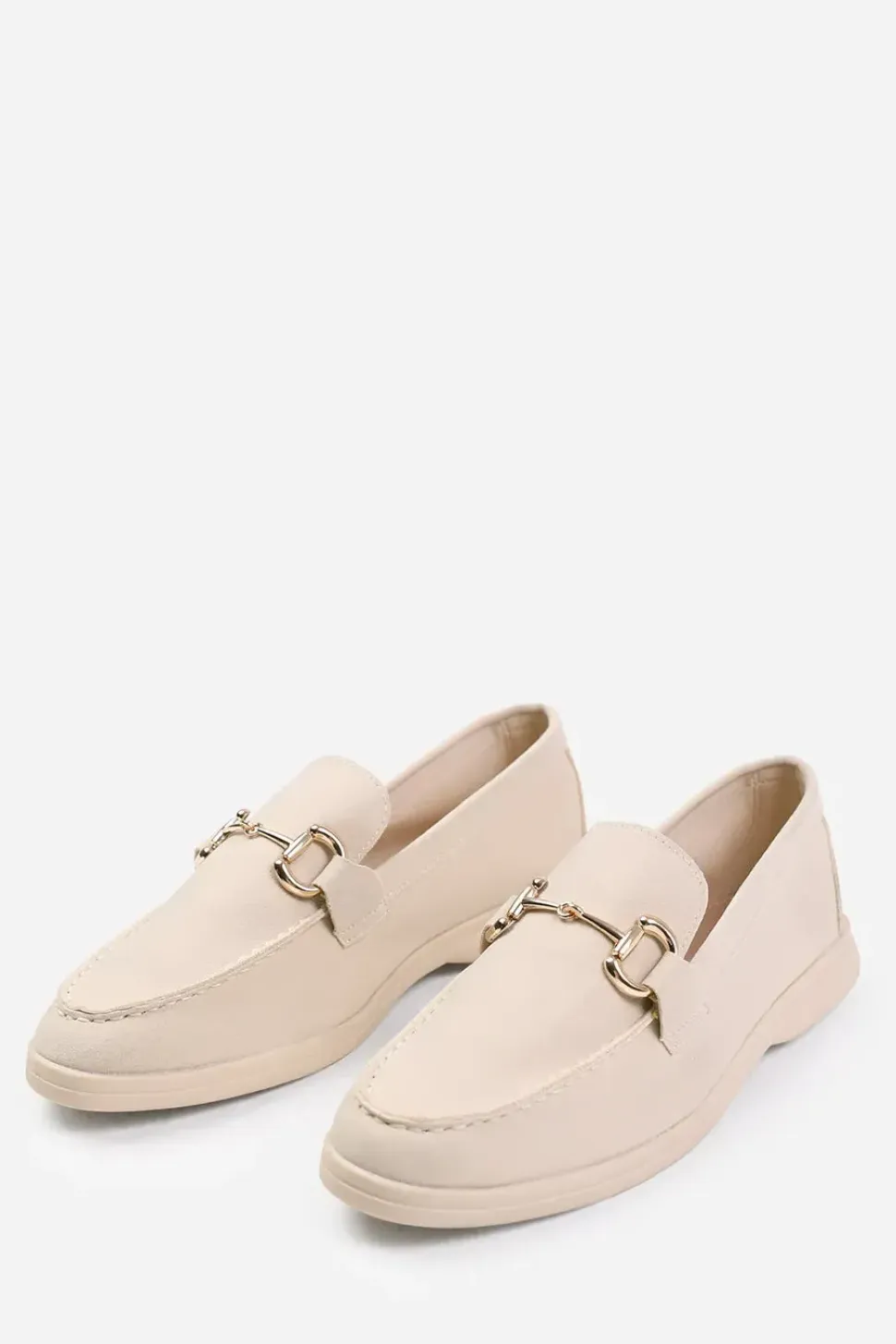 'Aster' Slip On Loafer With Metal Detailing
