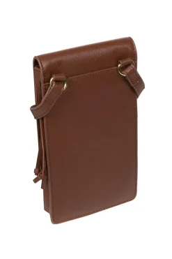 'Audrey' Nappa Leather Cross Body Phone Bag