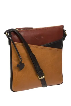 'Avril' Leather Cross Body Bag