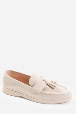 'Azalea' Slip On Loafer With Tassel Detailing