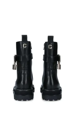 'Base Lace Up' Leather Boots